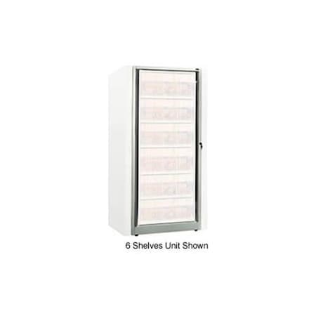 Datum Filing Systems Rotary File Cabinet Components, Base Adder Unit, Legal, 2-High, Light Gray XSLG-A2E-T47